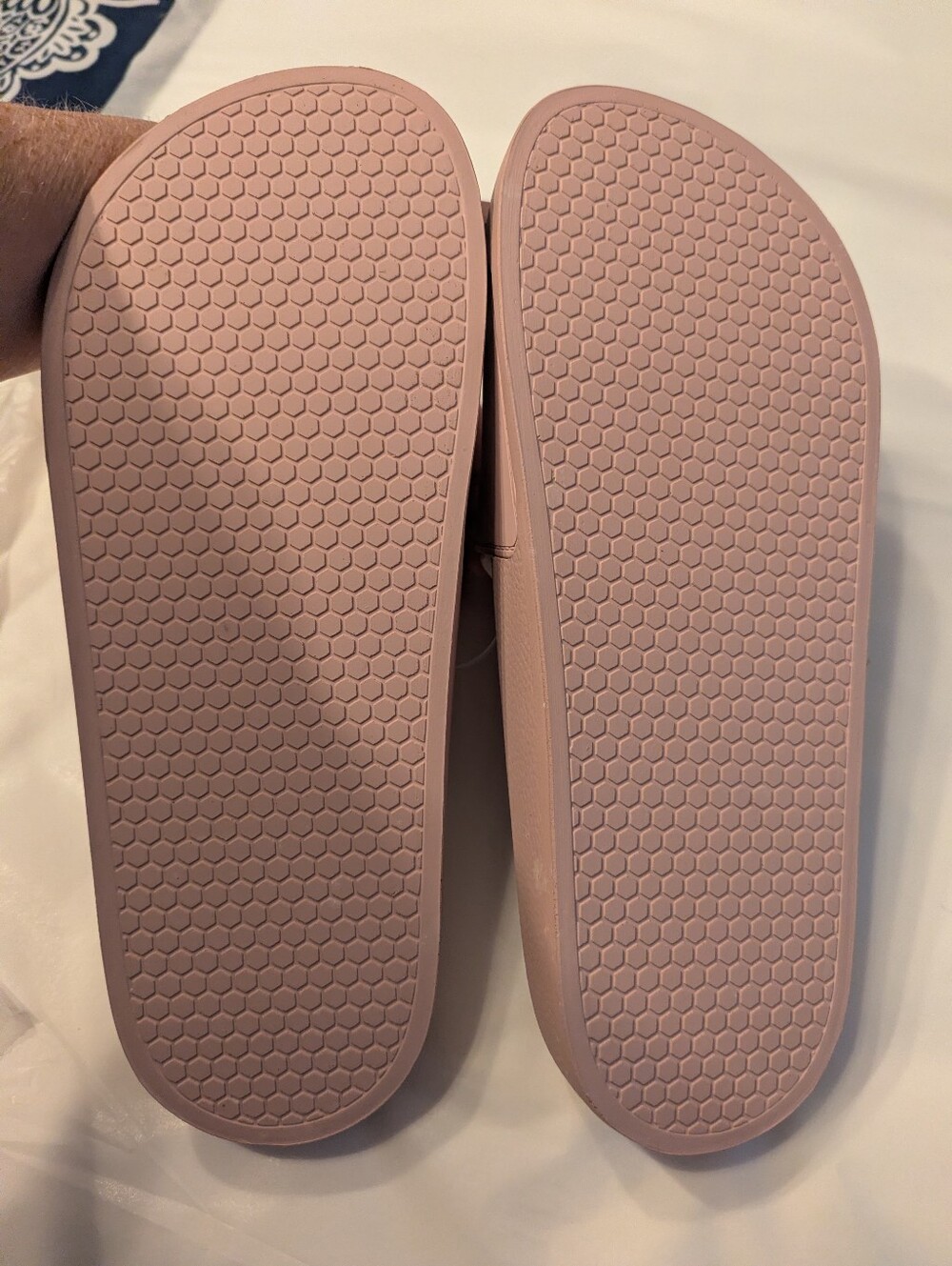 Kate Spade Rosy Dawn Pink Sunny Logo Slide Sandals Size 8 New - Picture 8 of 11